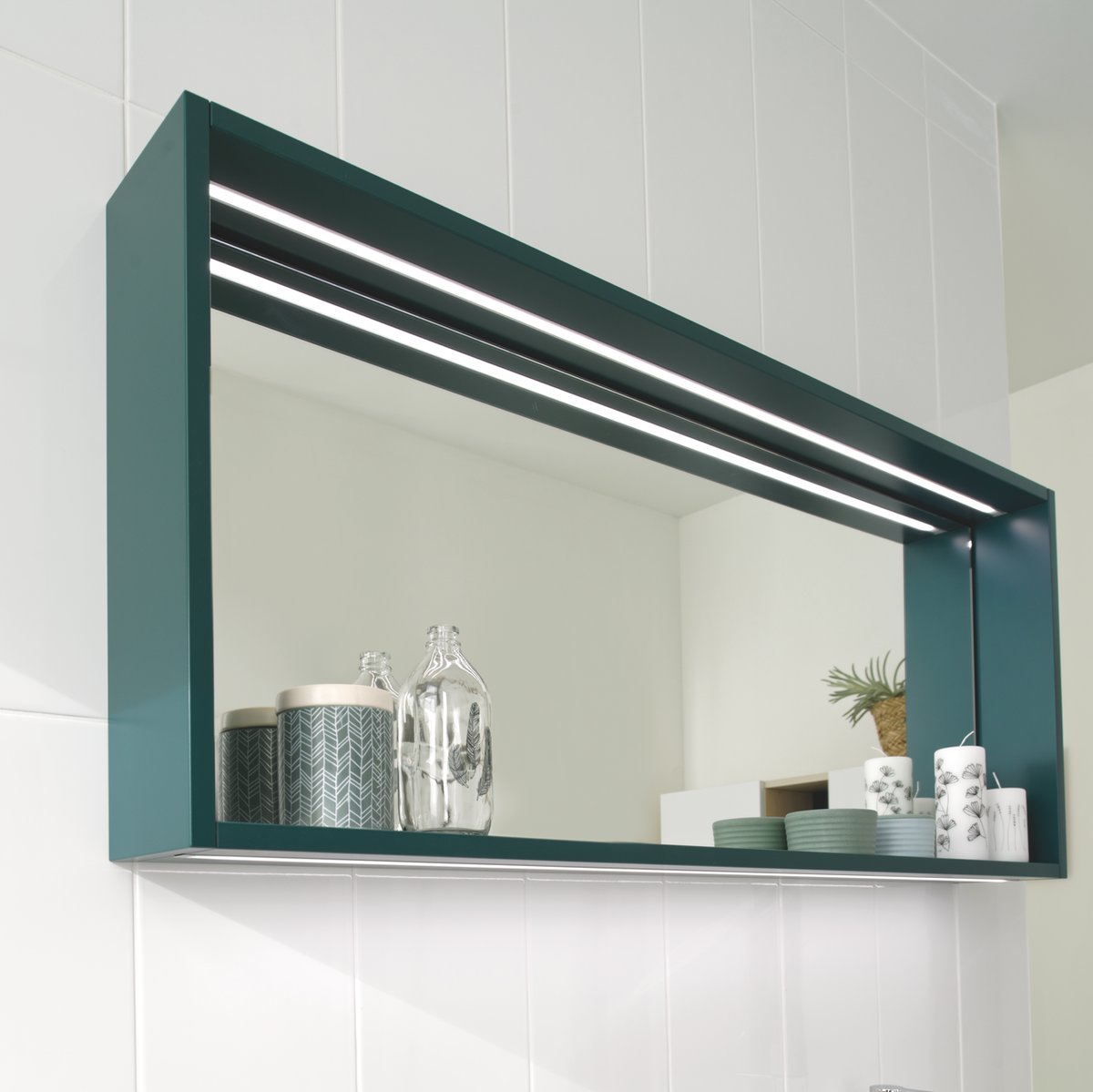 Meuble miroir de salle de bains