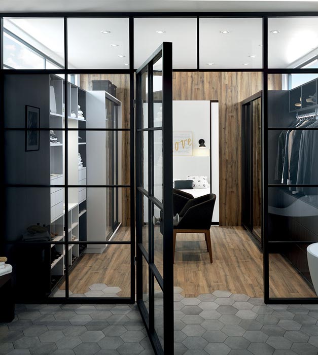 Dressing noir et blanc sur mesure