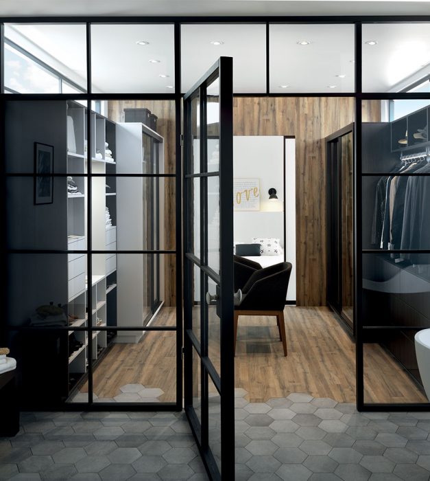 dressing noir et blanc sur mesure par schmidt