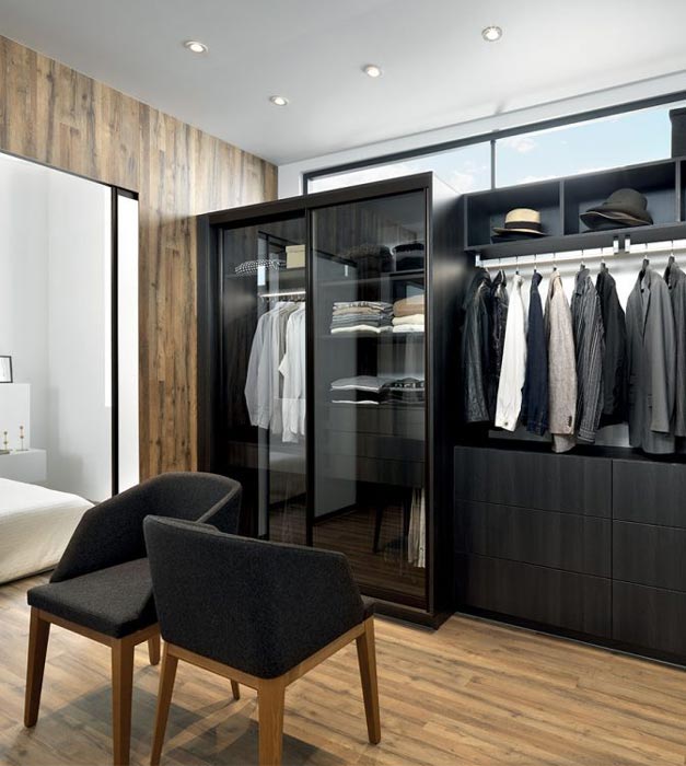 Dressing noir et blanc sur mesure