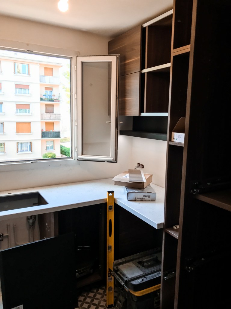 Pose de la cuisine en deux jours ! 