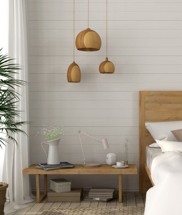 Ajoutez une touche naturelle à votre décoration comme ces luminaires en bois au design orignal.