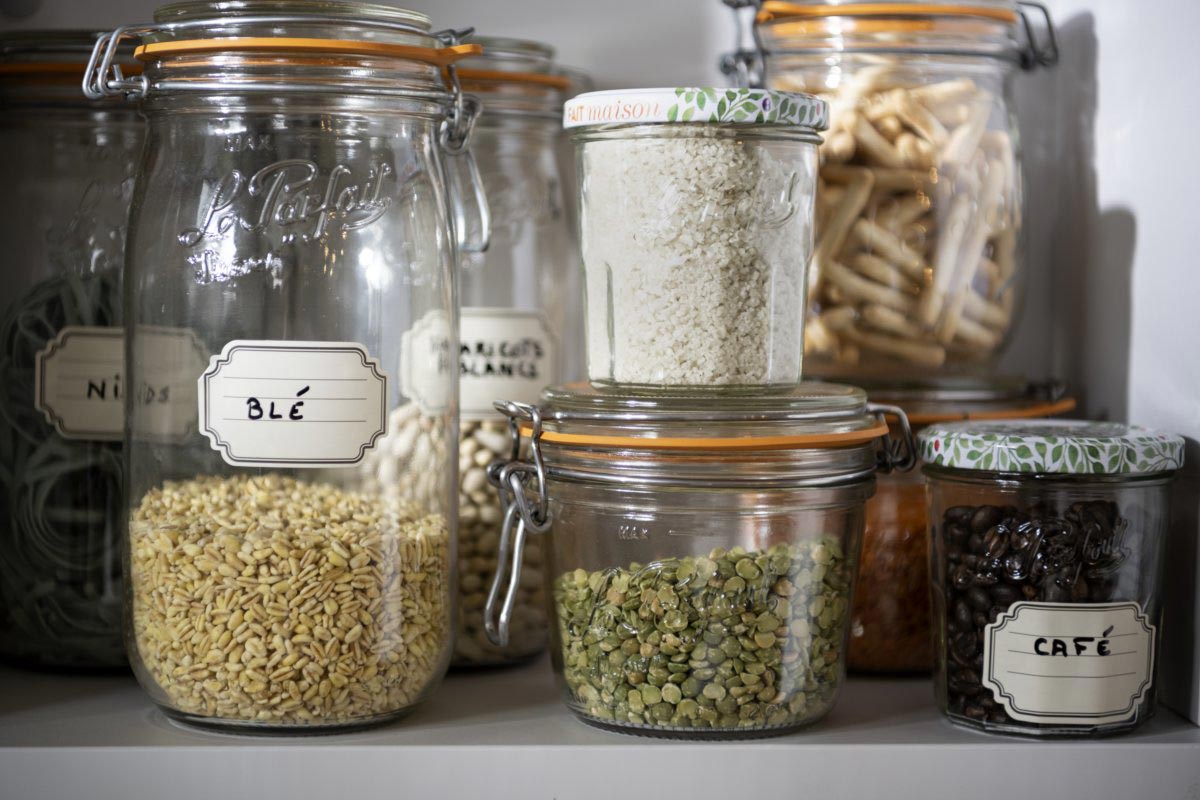 les bocaux en cuisine