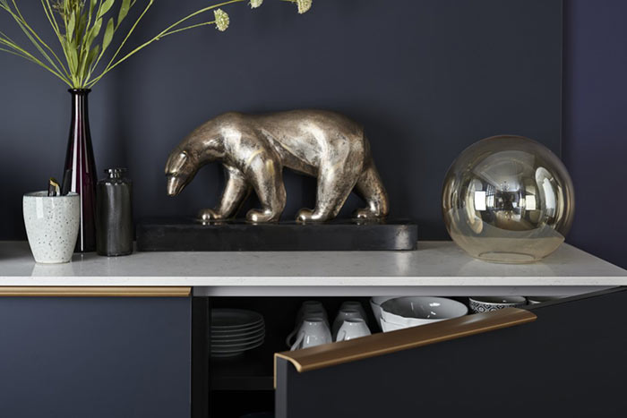 Meuble bleu style Art Déco