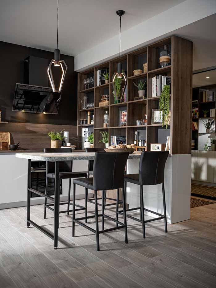Sillas de cocina de la colección Urban Chic 2021.