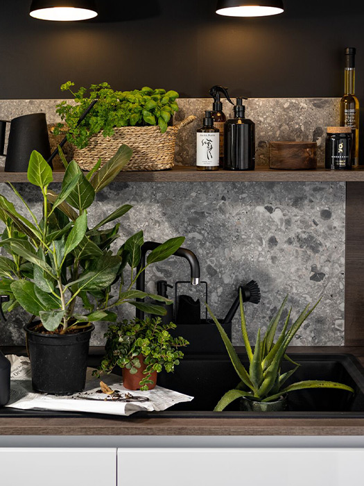 Faites entrer la nature dans votre cuisine.