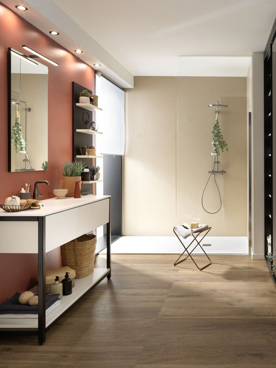 Cuarto de baño «Factory Chic».