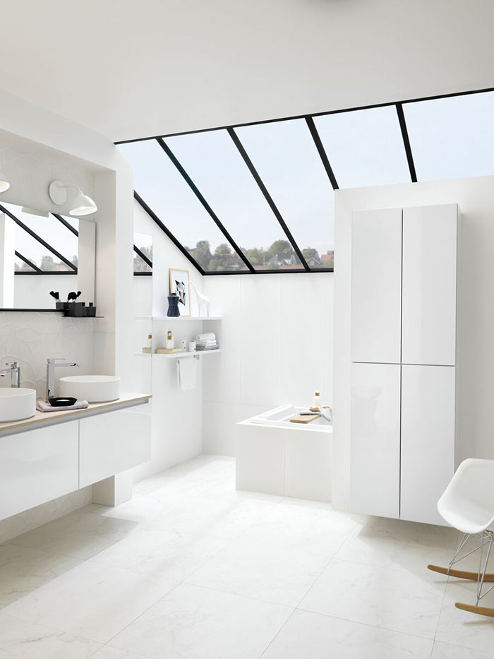 Salle de bain Respiration Scandinave