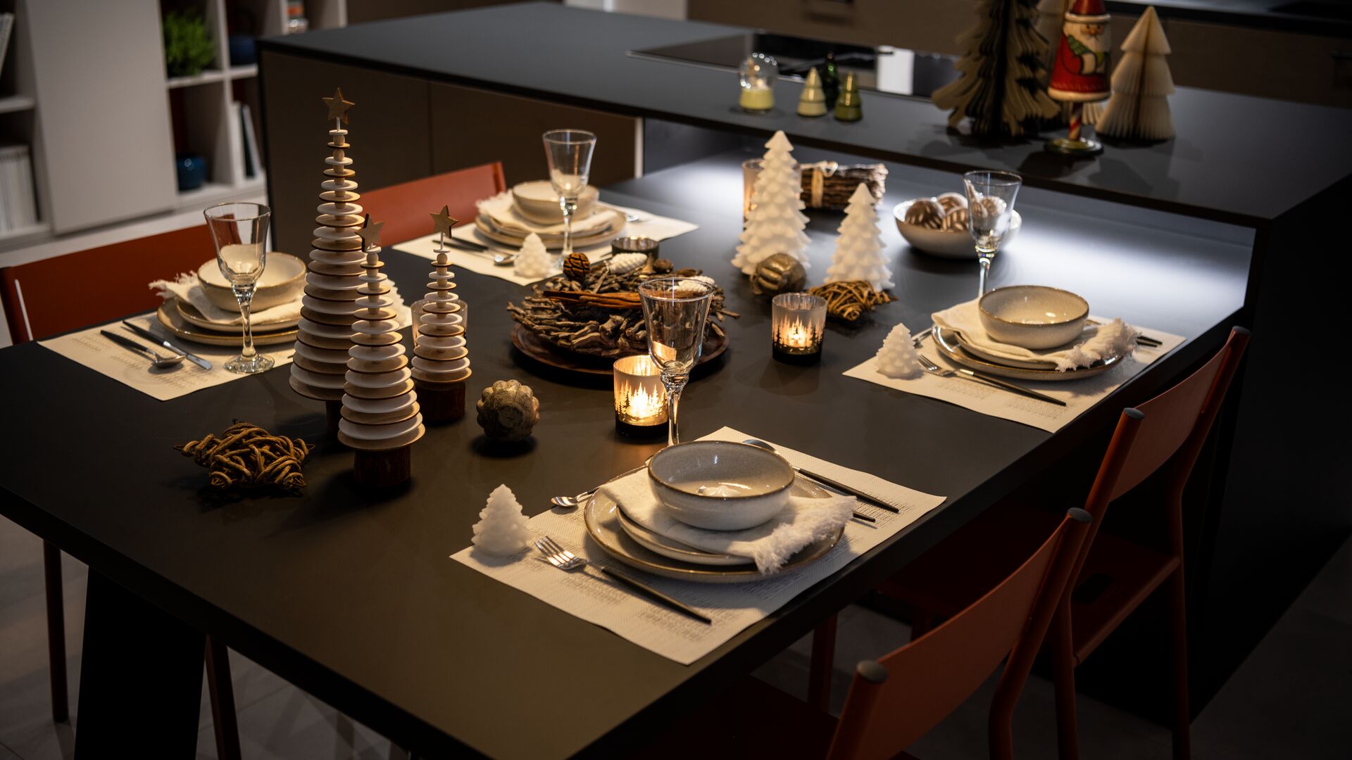 Table de noël réveillon