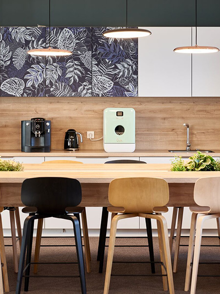 Espacio de co-working llevado a cabo por Schmidt.. 