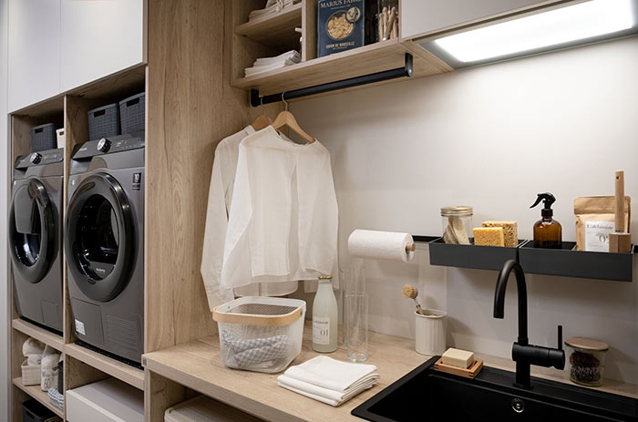 Cómo equipar tu zona de lavandería en casa?| Blog SCHMIDT