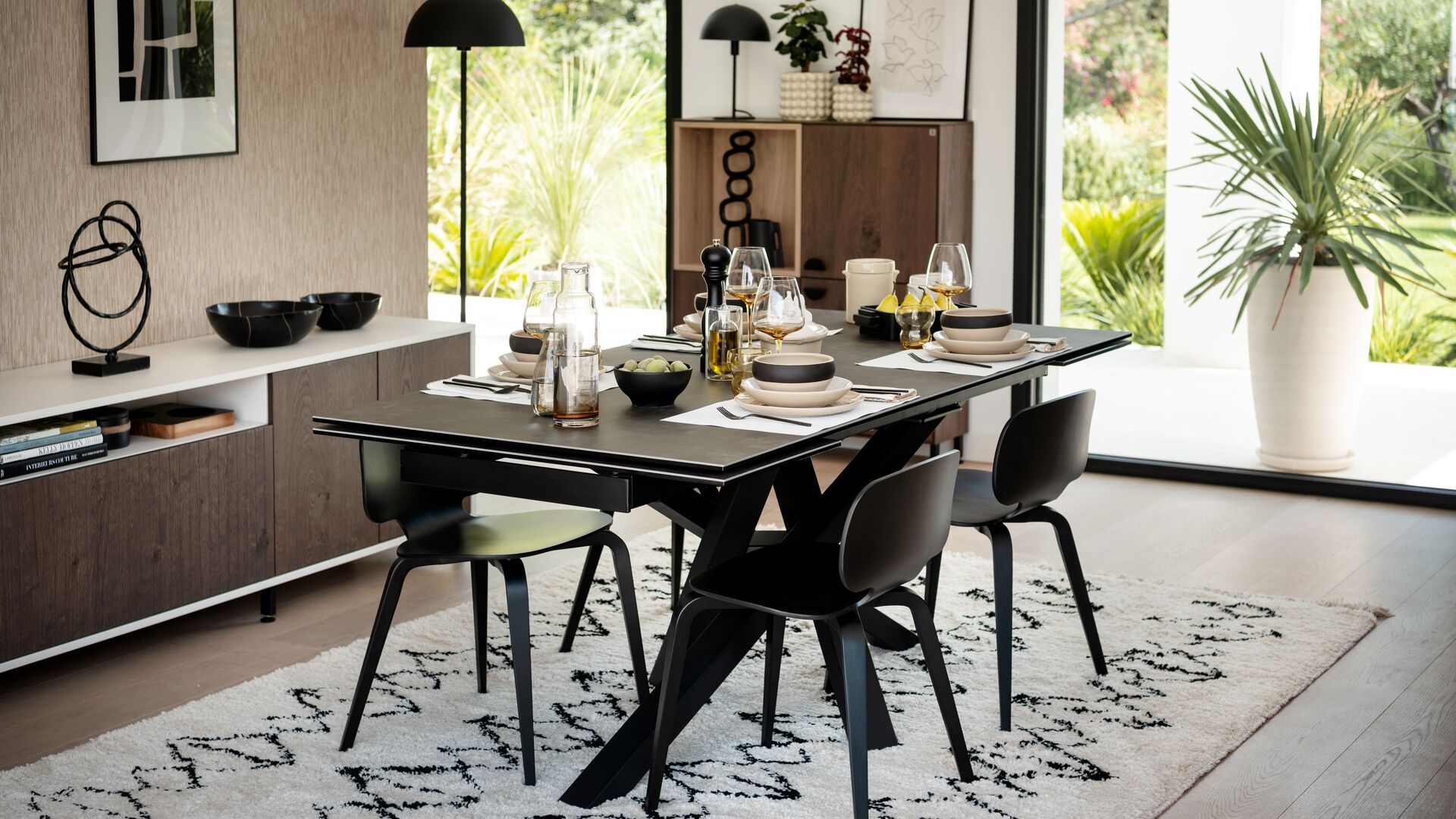 table et chaise pour salle à manger moderne