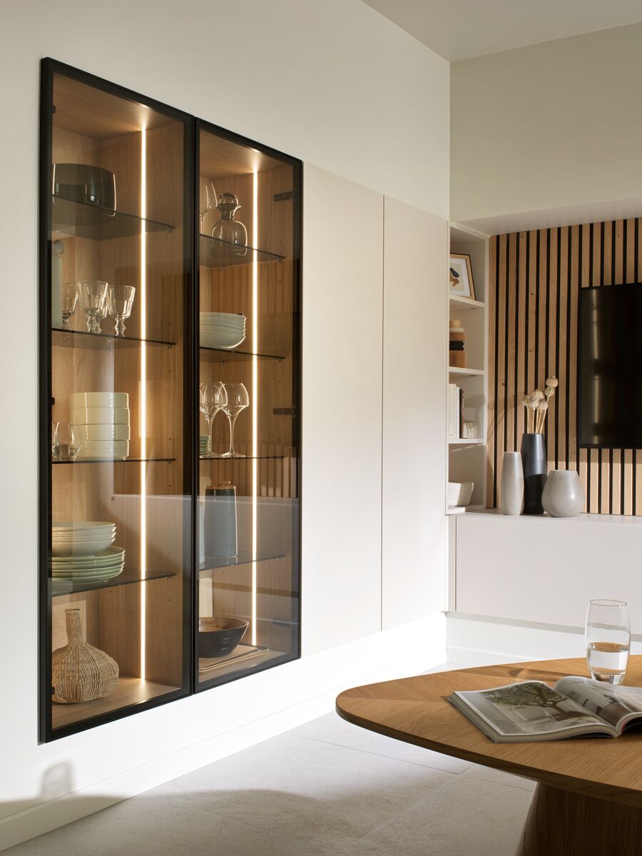 Vitrine éclairée pour mettre en avant vos objets déco