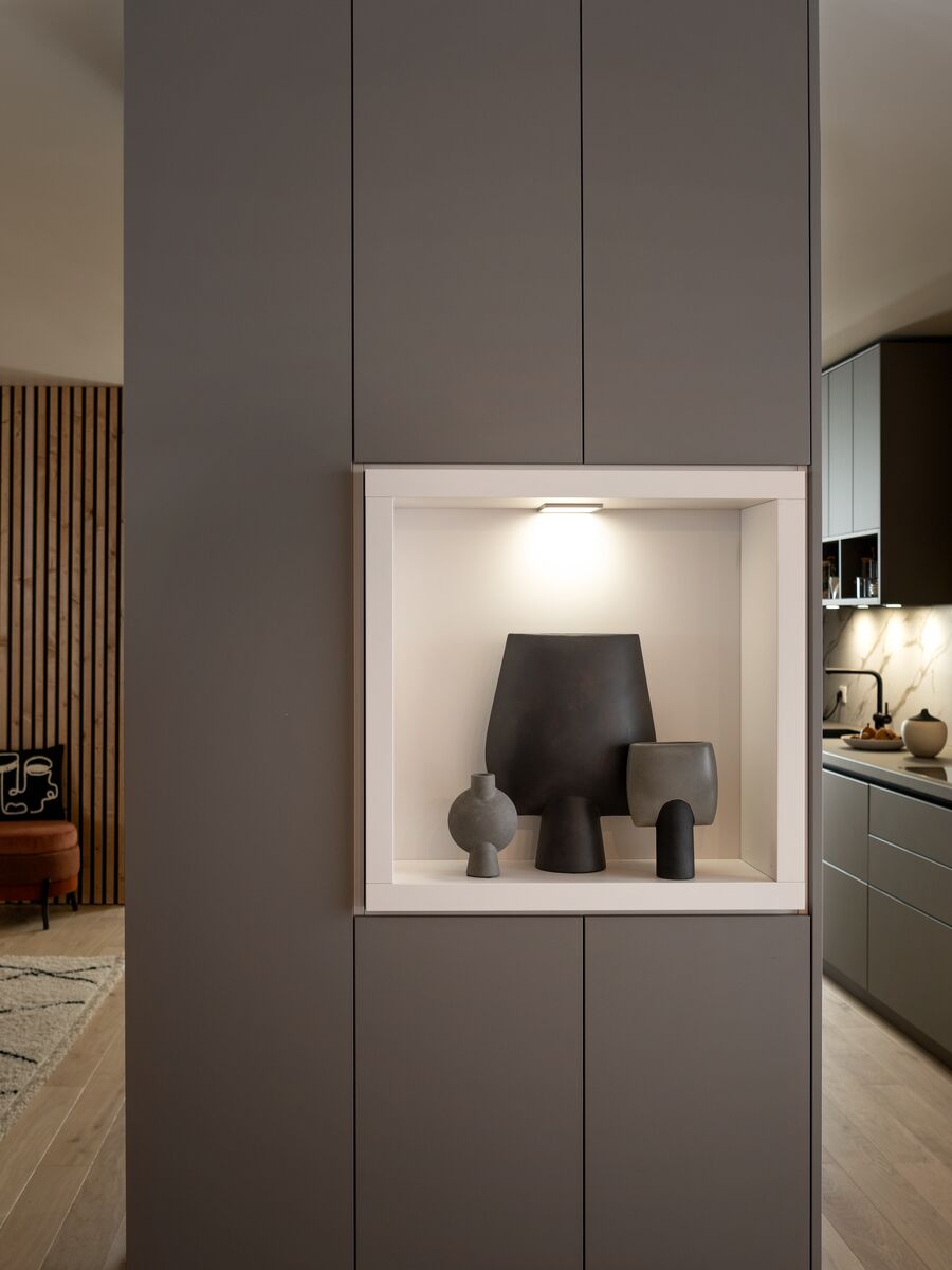Niche éclairée